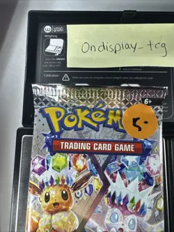 22.23g Prismatic Evolutions Pokemon Booster Pack New Sealed - Image 3