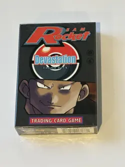 Pokemon TCG Team Rocket Devastation Theme Deck - Factory Sealed - 2000 - English - Image 1