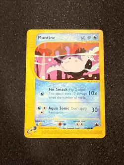 Mantine 77/144 Skyridge Regular Pokemon Near Mint Ex. - Image 1