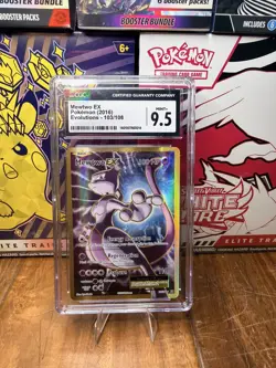 Pokemon Mewtwo EX 103/108 Ultra Rare Evolutions - CGC 9.5 - Image 1