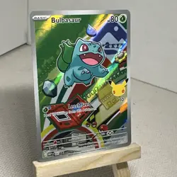 Pokemon Bulbasaur MEP 037 First Partner Illustration Rare Promo 30th Anniversary - Image 3