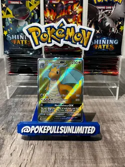 Pokemon Dragonite GX 229/236 Full Art Holo Rare Unified Minds NM - Image 1