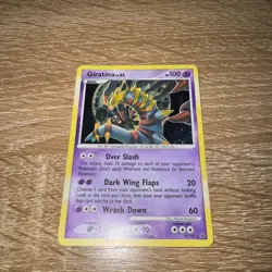 Platinum Giratina 10/127 Holo Rare Pokemon Holo LP - Image 1