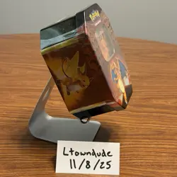 Pokemon Hidden Fates Tin-Charizard GX Factory Sealed New 820650804816 - Image 2