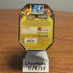 Pokemon Hidden Fates Tin-Charizard GX Factory Sealed New 820650804816 - Image 4