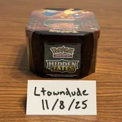 Pokemon Hidden Fates Tin-Charizard GX Factory Sealed New 820650804816 - Image 5