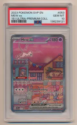 PSA 10 Pokemon Black Star Promo Mew EX SVP EN #053 GEM MINT Condition!! - Image 1