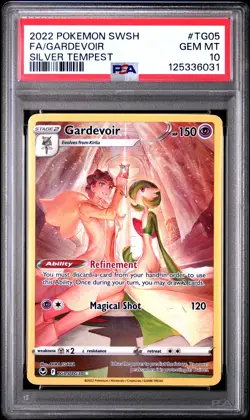 Fa/Gardevoir Pokemon Sword & Shield Silver Tempest TG05 NM PSA 10 - Image 1
