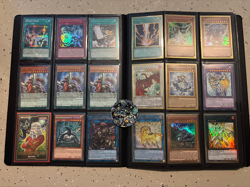 Yugioh TCG Binder Collection + CGC/PSA 9.5 Bean Soldier - Image 5