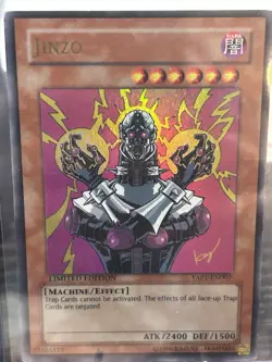 Yu-Gi-Oh! Jinzo Ultra Rare Anniversary Pack Effect YAP1-EN007 ATK 2400 DEF 1500 - Image 2