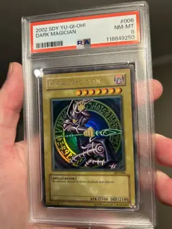 Dark Magician SDY-006 Starter Deck: Yugi Unlimited|Unlimited Edition PSA 8 - Image 1