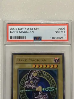 Dark Magician SDY-006 Starter Deck: Yugi Unlimited|Unlimited Edition PSA 8 - Image 4