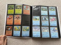 Pokemon Black Bolt Binder with 80+ cards - Almost Complete Base Set - Image 2