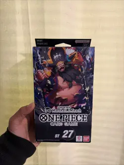 One Piece: Black Marshall.D.Teach Starter Deck (ST-27) - Image 1