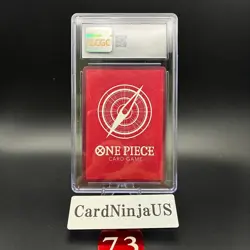 CGC 10 GEM MINT Roronoa Zoro Parallel OP01-001 L 25th Edition ONE PIECE Card 73 - Image 2