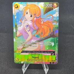 Nami - ST29-008 - One Piece TCG Starter Deck 29: Egghead - Alt Art Foil - Image 1