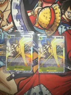 One Piece TCG English EB04-058 Borsalino SR Foil 2 Count - Image 1