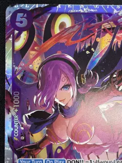 One Piece Vinsmoke Reiju Super Rare EB03-031 Full Art Holo 5000 Heroines - Image 2