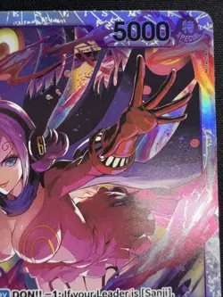 One Piece Vinsmoke Reiju Super Rare EB03-031 Full Art Holo 5000 Heroines - Image 3
