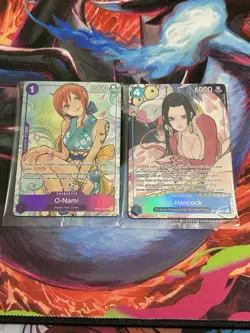 O-Nami and Boa Hancock- One Piece Illustration Box Vol. 1 PROMOS- Sealed - Image 1