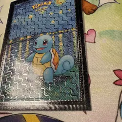 Squirtle #007 Silver Box Hit Holo Safari NONTCG Pokemon Cards Textured - Image 3