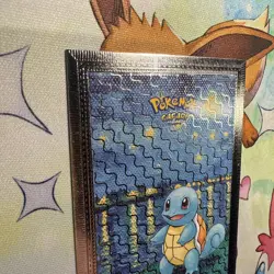 Squirtle #007 Silver Box Hit Holo Safari NONTCG Pokemon Cards Textured - Image 5