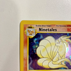 Ninetales 012/102 Base Set Holo MP - Moderately Played Pokemon Card - Image 4