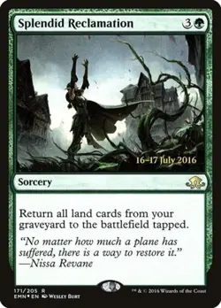 Splendid Reclamation -Foil Near Mint MTG Promos: Prerelease Cards - Image 1