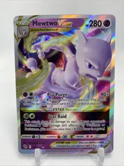 Mewtwo VSTAR - 031/078 - Pokemon Go Sword & Shield Ultra Rare Card - Image 1