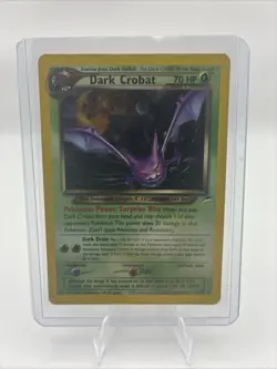 Dark Crobat Neo Destiny Holo Card 2/105 Unlimited Edition - Image 1