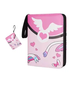 NWT~ Trading Cards Binder 480 Cards Inspired Sylveon Pokemon TCG holder Pink - Image 2