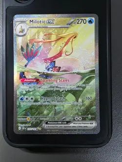 Pokemon TCG Milotic EX Special Illustration Rare Card 237/191 SIR Surging Sparks - Image 1