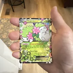 Shaymin EX Full Art Promo Holo XY148 XY Basic 110 HP Pokemon Card - Image 1