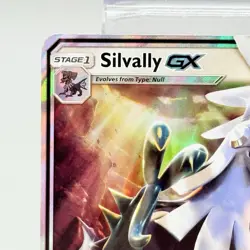 Silvally GX 90/111 S&M Crimson Invasion Holo Ultra Rare Pokemon Card LP+ - Image 2