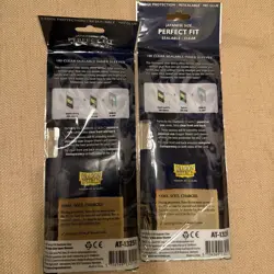 Dragon Shield 200 Japanese Size Perfect Fit Sealable Inner Card Sleeves Clear 5706569132514 - Image 2