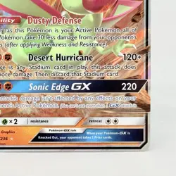 Flygon GX 110/236 Ultra Rare Cosmic Eclipse Pokemon Card NM - Image 4