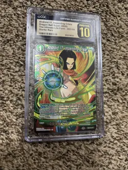 Android 17 Impending Crisis Card 2020 Dragon Ball Arena Club 10 - Image 1