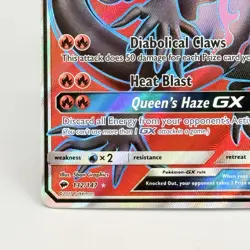 Salazzle GX Sun & Moon Burning Shadows 132/147 2017 Pokemon Card LP+ - Image 5