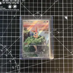 Pokemon TCG Victini Full Art Holo Black Star Promo Card 208 NM Condition - Image 3