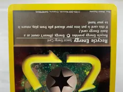 Recycle Energy WotC 2002 League Promo Holo Pokemon Card - Moderately Played - Image 4