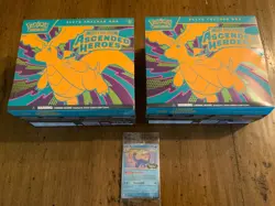 (2 SETS) Pokemon Mega Evolution Ascended Heroes Elite Trainer Box (And 1 Card) - Image 1