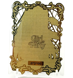 Goddess Story: Ai Hoshino #72/100 (Oshi no Ko) Spicy Metal Anime Waifu CCG Card - Image 2