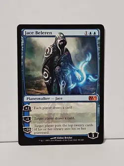 MTG Jace Beleren LP M11 Magic The Gathering - Image 1