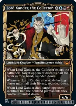 Lord Xander, the Collector (Showcase) [SNC - 315] - NM [Normal] TCG MTG - Image 1
