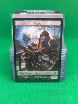 MTG Final Fantasy - Hero 4 & Bird 4 [Token] - Image 1