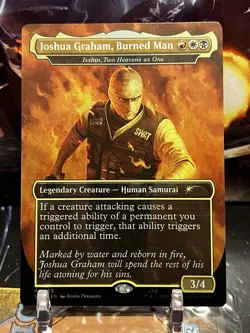 MTG | Joshua Graham, Burned Man - Isshin (2459) ✨FOIL✨ [Secret Lair Fallout] - Image 1