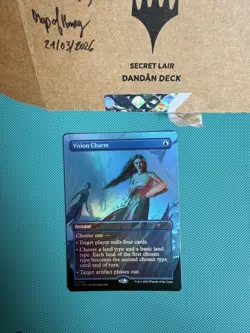 Mtg SLD Secret Lair DANDAN Foil — Vision Charm — NM In Hand. - Image 1