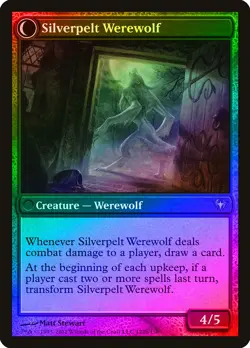 Lambholt Elder / Silverpelt Werewolf FOIL Dark Ascension PLD CARD ABUGames - Image 2