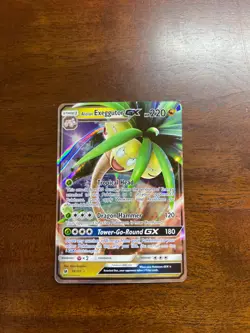 Alolan Exeggutor GX - 74/111 - Pokemon Crimson Invasion Sun Moon Rare Card NM - Image 1