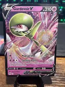 Gardevoir V 016/073 Champion's Path Holo Ultra Rare 2020 Pokemon TCG Card - Image 1